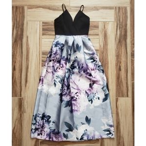 SS | Pastel Floral Formal Gown